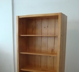 Modern Pine Bookcase 1800 x 900