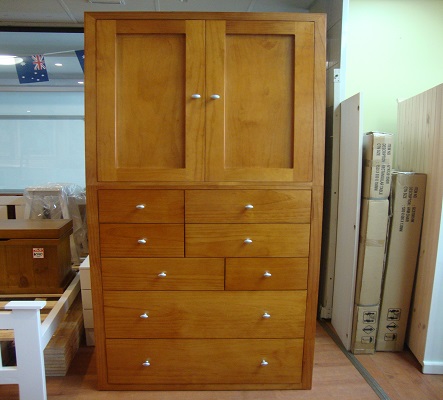 Retro Armoire stained in Cedar