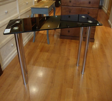 Glass Top Console