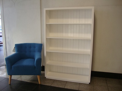 White Modern Bookcase