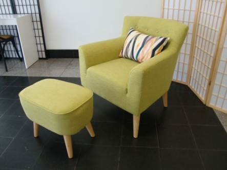 Darcy Armchair & Footstool