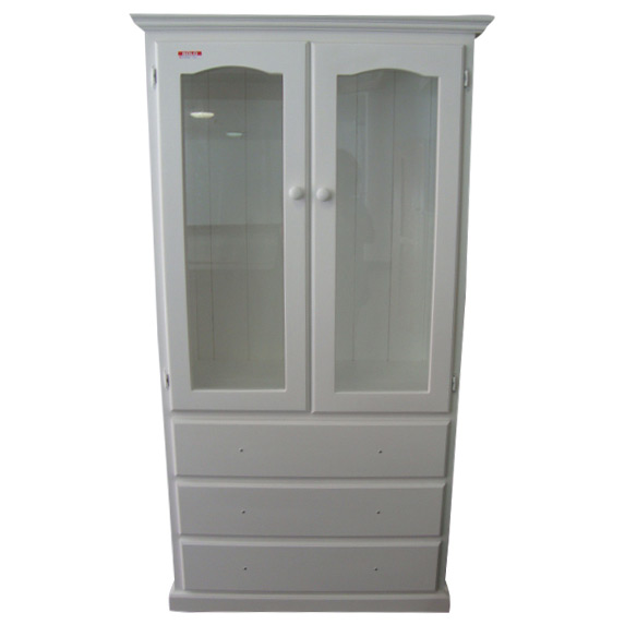 Country Style Armoire in White